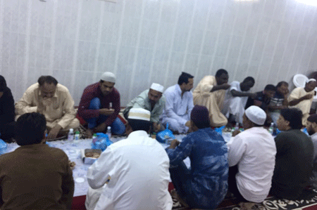 7500 وجبة افطار صائم تقدمها جمعية بني ظبيان الخيرية خلال شهر رمضان المبارك 1438
